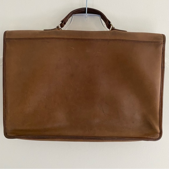 Vintage Coach Legacy Slim Briefcase - Tabac - Picture 2 of 16